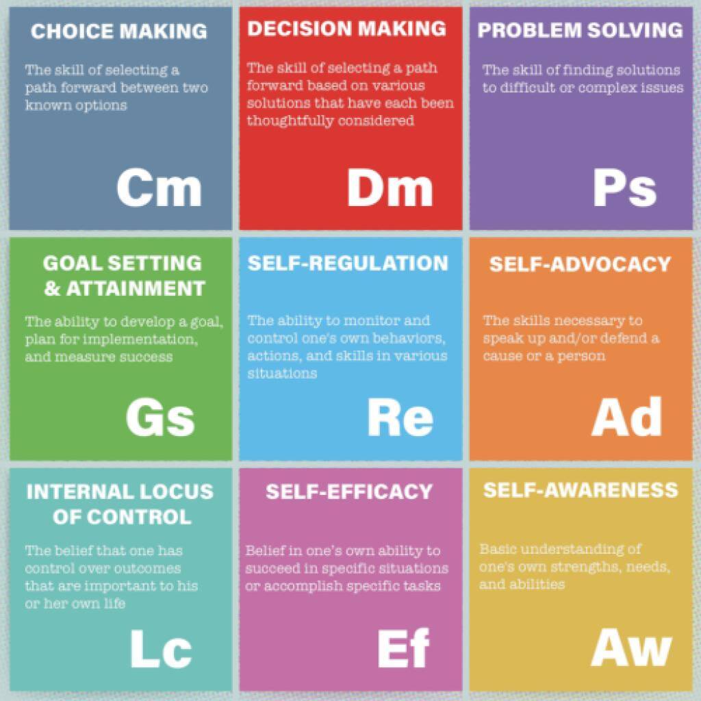 Elements of Self-Determination